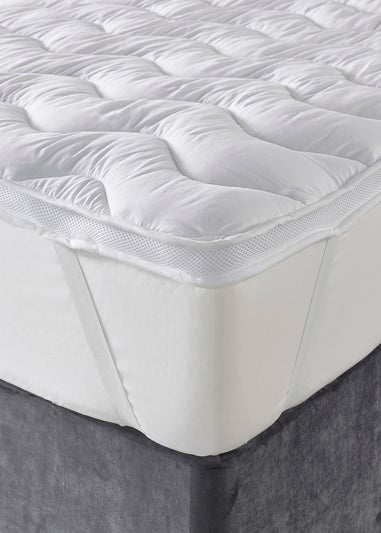 Downland White Air Flow Mattress Topper