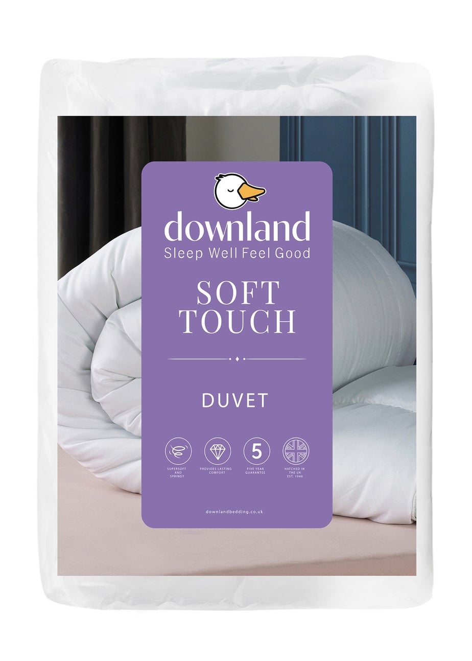 Downland White Soft Touch Duvet (10.5 Tog)