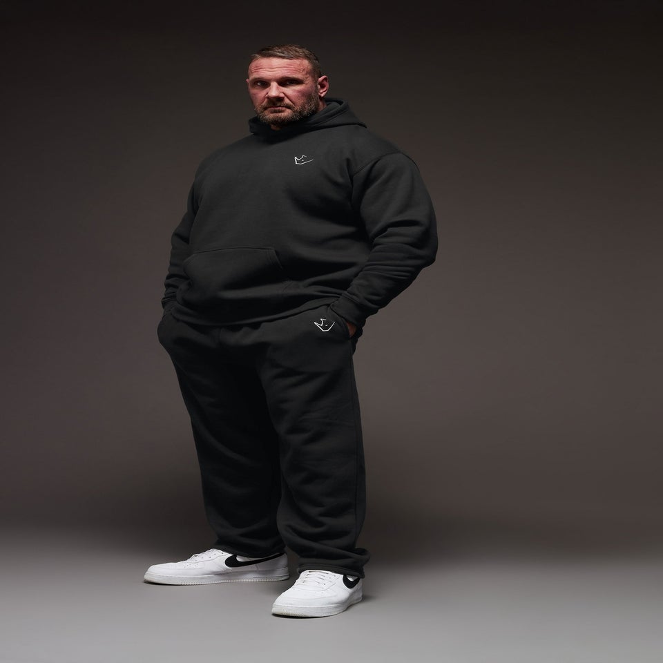 Ironrhino Black Rest Day Joggers