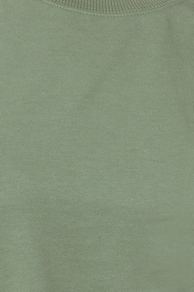 Long Tall Sally Sage Green Crew Neck Sweatshirt