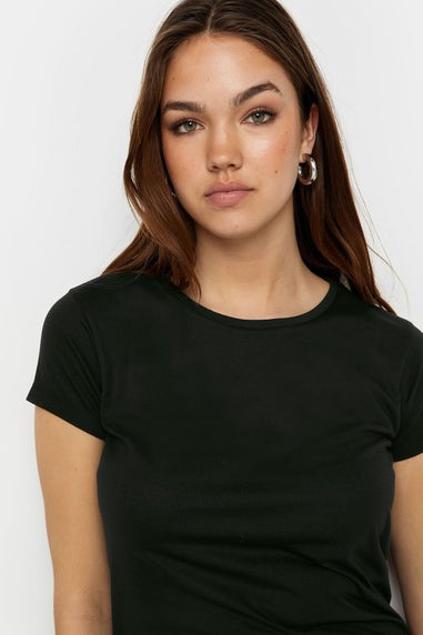 Long Tall Sally 2 Pack Black & White T-Shirts