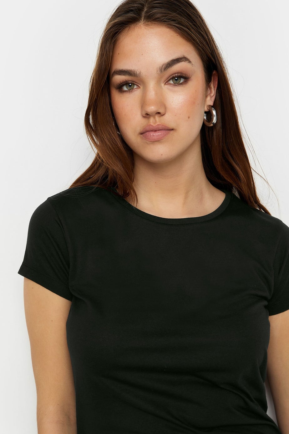 Long Tall Sally 2 Pack Black & White T-Shirts