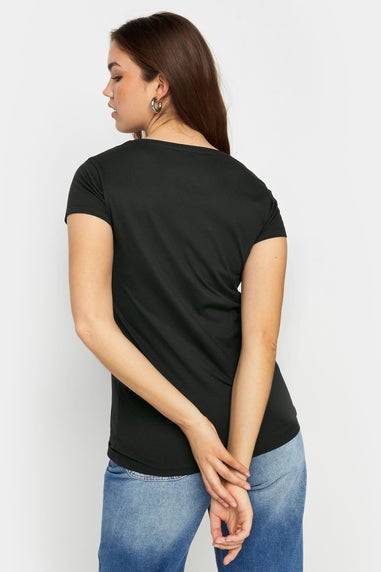 Long Tall Sally 2 Pack Black & White T-Shirts