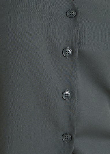 Long Tall Sally Grey Sleeveless Waistcoat Top