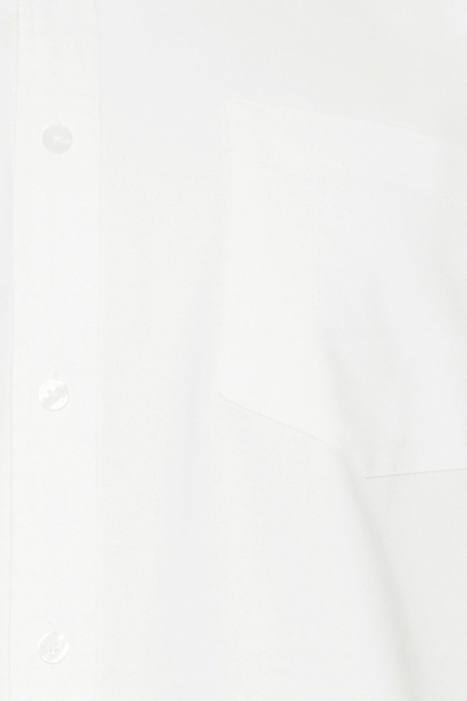 BadRhino Premium White Short Sleeve Oxford Cotton Shirt