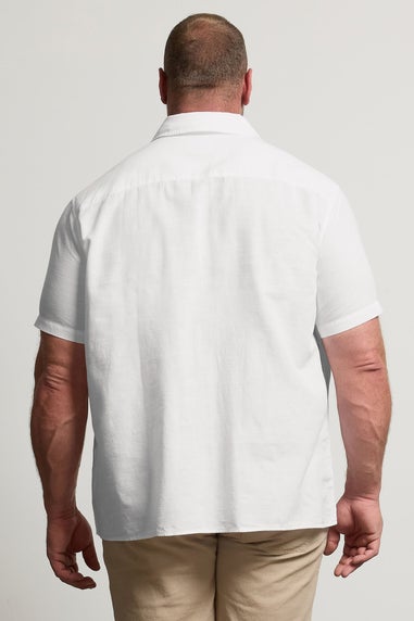 BadRhino White Linen Shirt