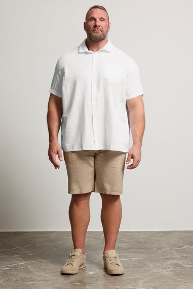 BadRhino White Linen Shirt