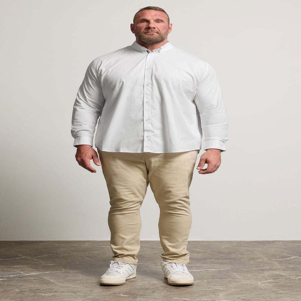 BadRhino White Poplin Shirt