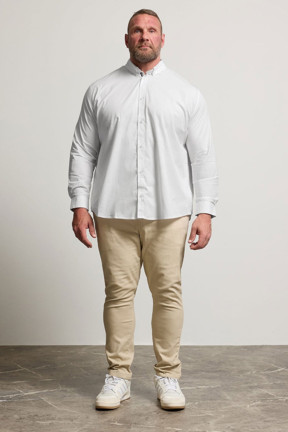 BadRhino White Poplin Shirt