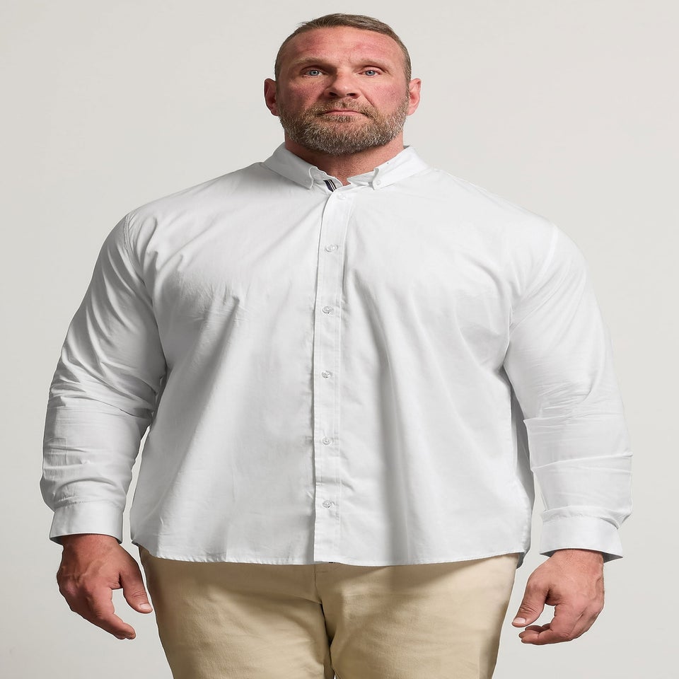 BadRhino White Poplin Shirt