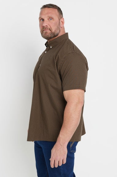 BadRhino Brown Gingham Check Shirt