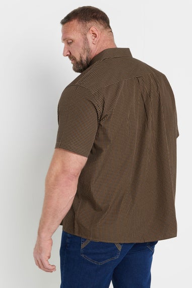 BadRhino Brown Gingham Check Shirt