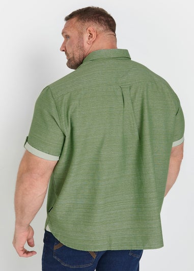 BadRhino Khaki Green Slub Shirt