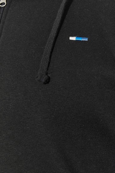 BadRhino Black Essential Zip Through Hoodie