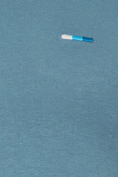 BadRhino 3 Pack Blue Plain Vest Tops