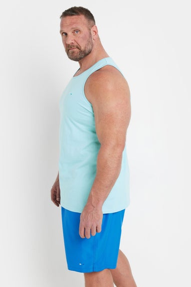BadRhino 3 Pack Light Blue & Orange Vest Tops