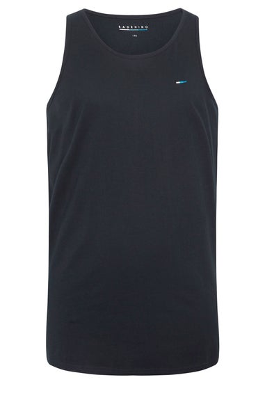 BadRhino Big & Tall Black & White 5 Pack Vest Tops