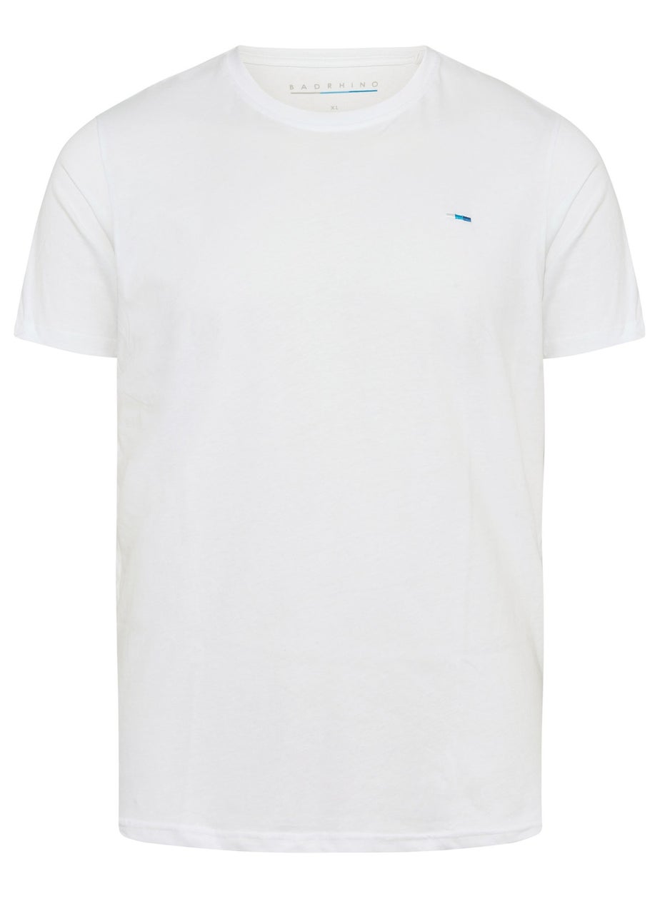 BadRhino 5 Pack White Core T-Shirts