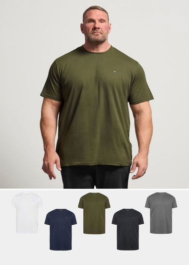 BadRhino 5 Pack Black & White Core T-Shirts