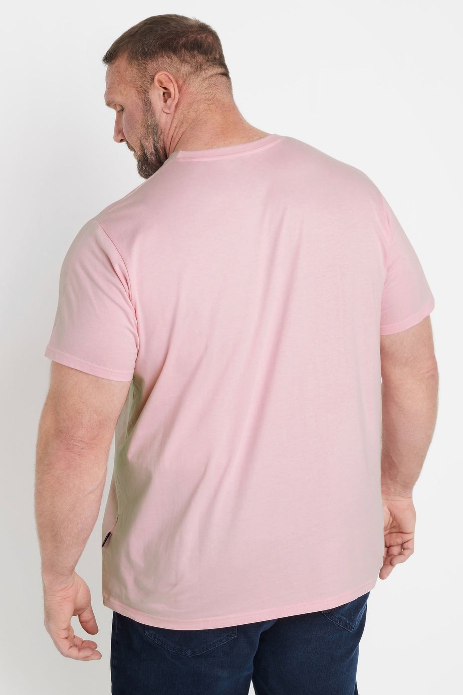 Badrhino Light Pink Sunshine Palm Beach Graphic T-Shirt