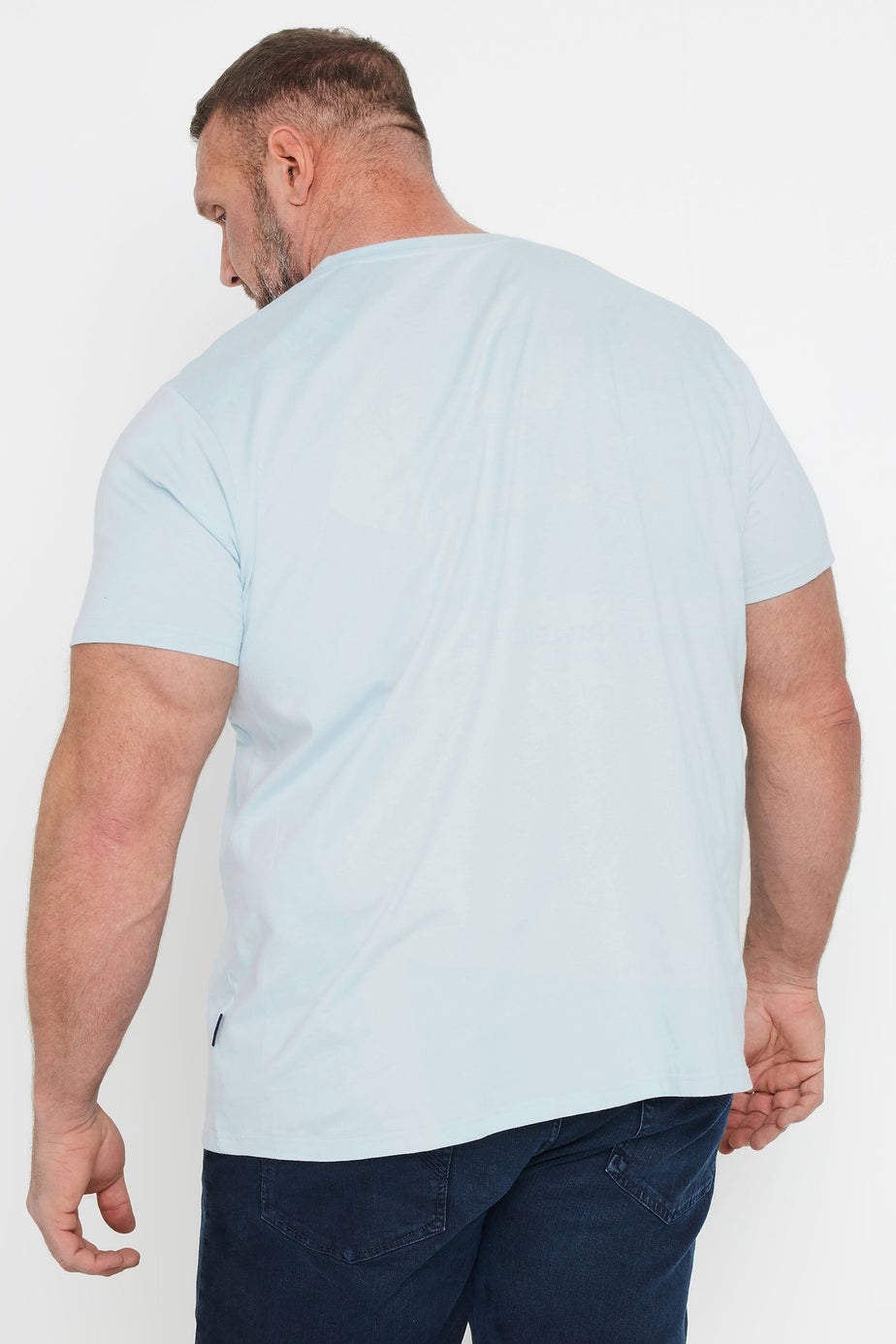 Badrhino Light Blue California Beach Campervan T-Shirt