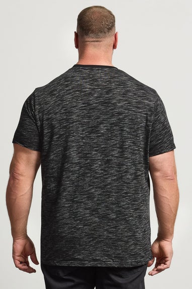 BadRhino Black Injected Slub T-Shirt
