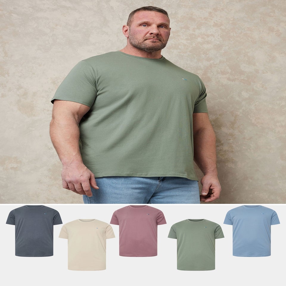 BadRhino 5 Pack Green & Purple Core T-Shirts