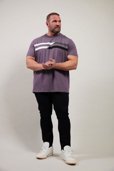 BadRhino Purple Cut & Sew T-Shirt