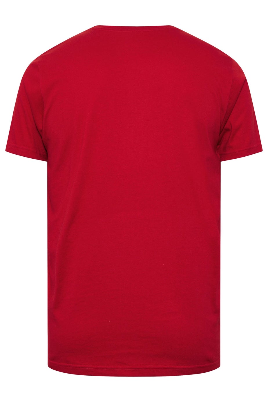 BadRhino Red Jeep Graphic Print T-Shirt