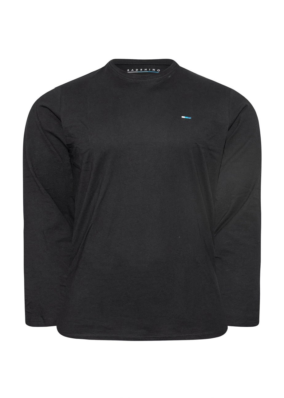 BadRhino 3 Pack Black & White Long Sleeve T-Shirts