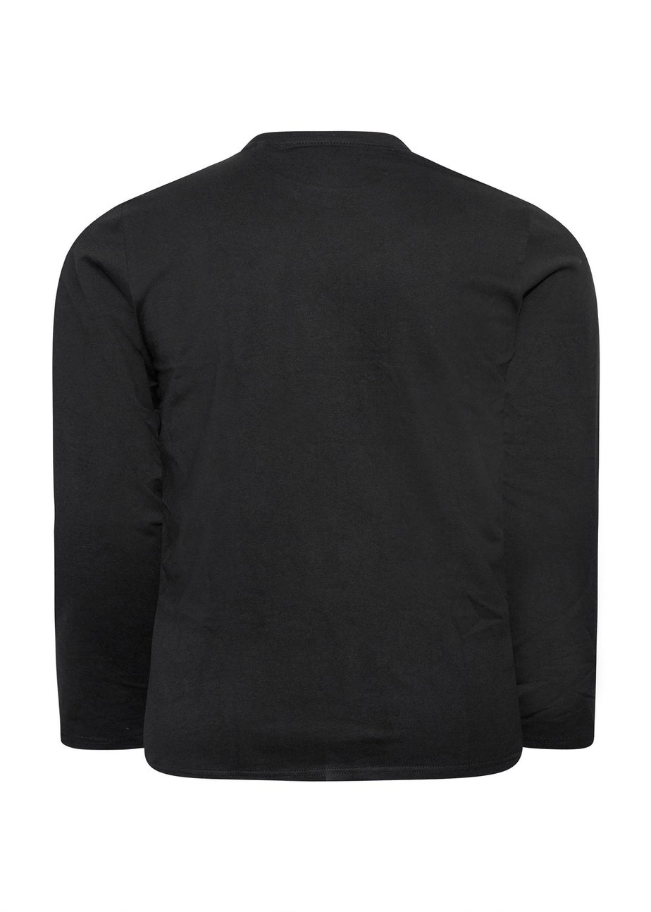 BadRhino 3 Pack Black & White Long Sleeve T-Shirts