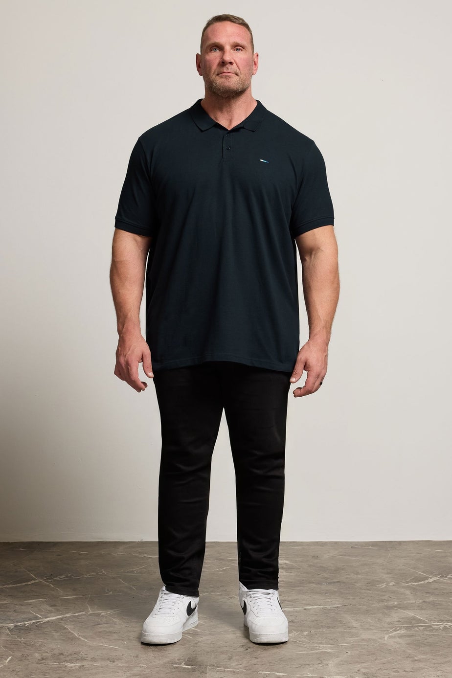 BadRhino Navy Blue Core Polo Shirt