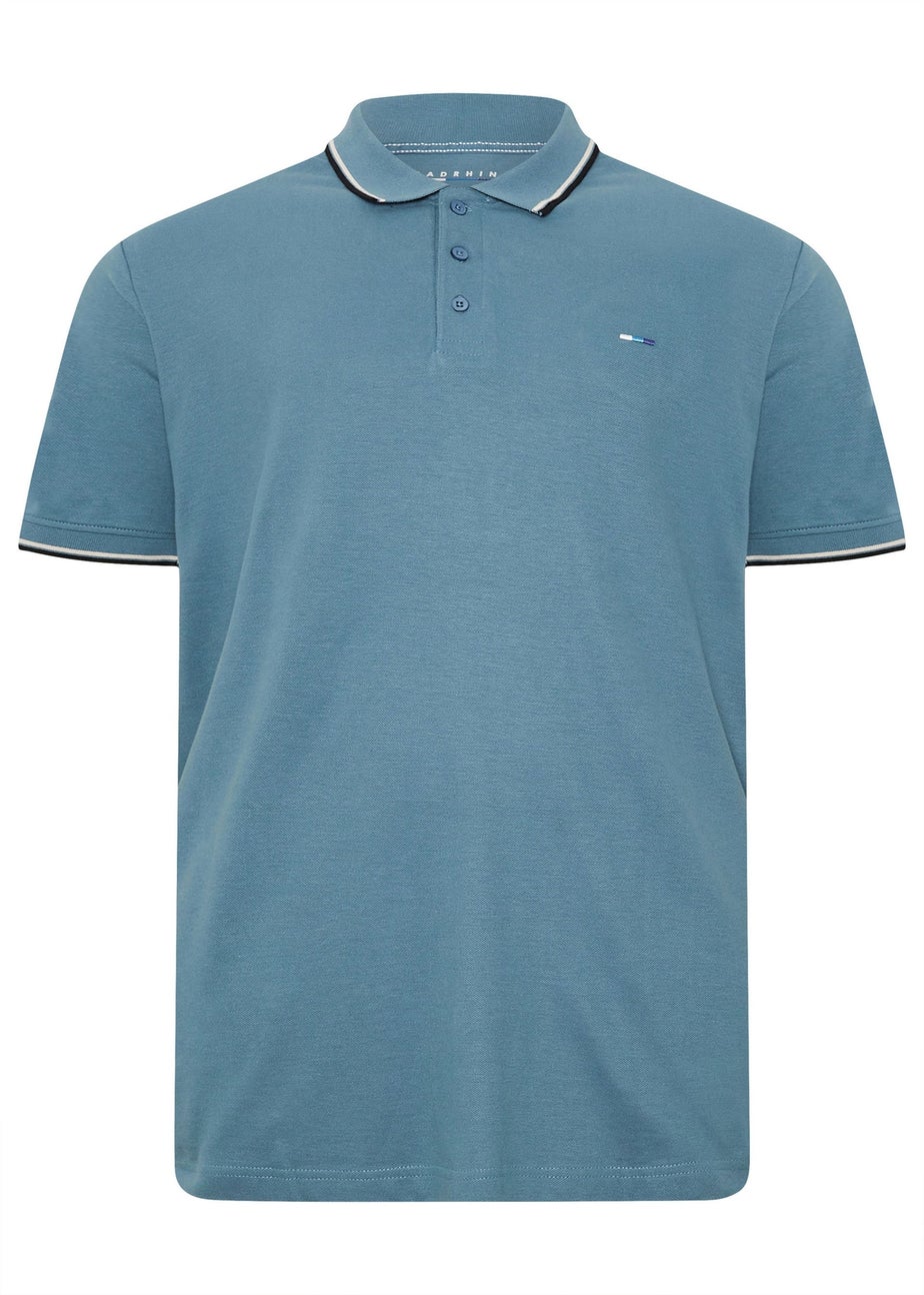 BadRhino Blue Tipped Polo Shirt