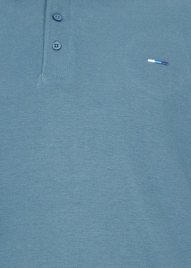 BadRhino Blue Tipped Polo Shirt