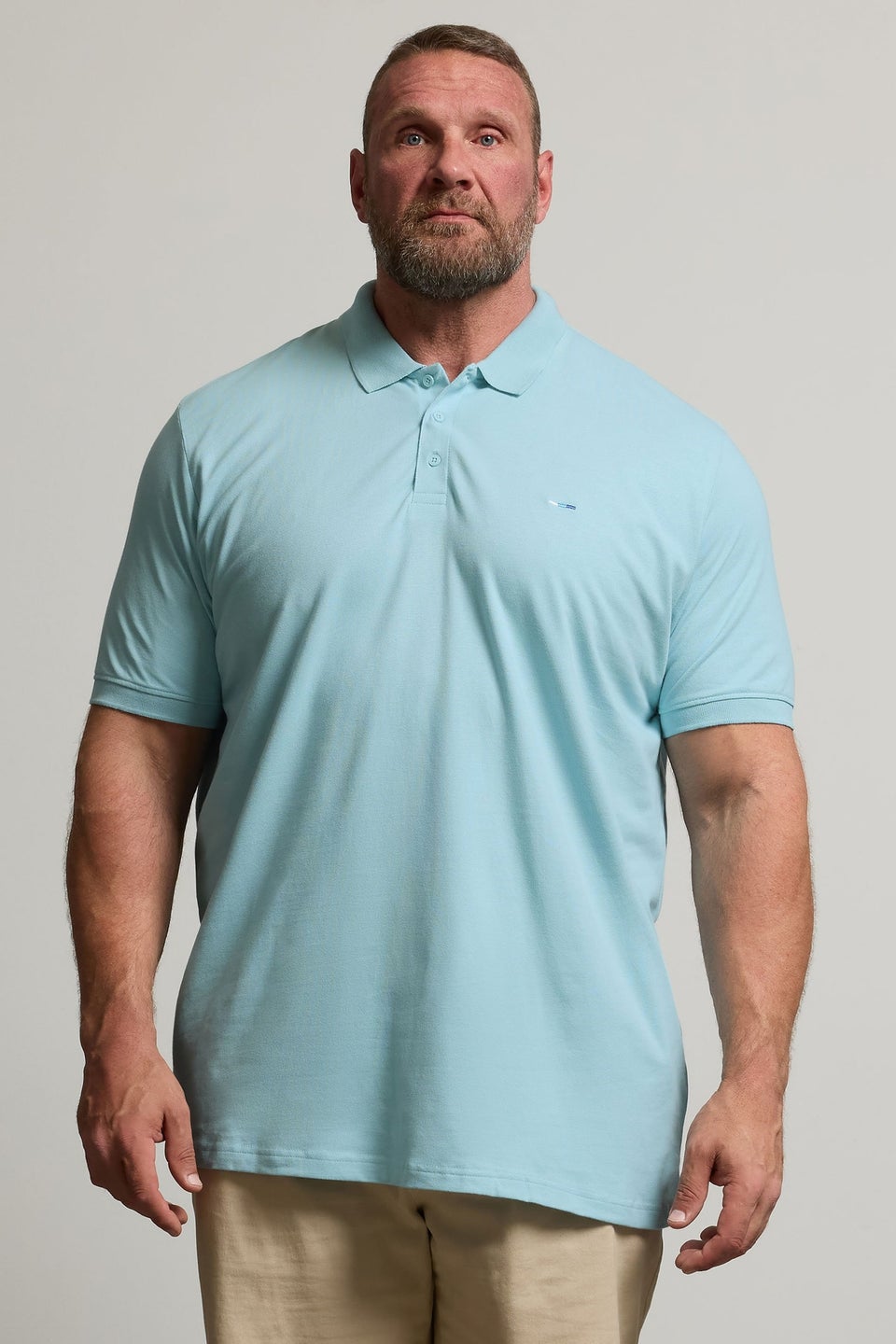 BadRhino Sky Blue Core Polo Shirt