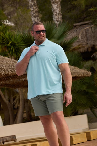 BadRhino Sky Blue Core Polo Shirt