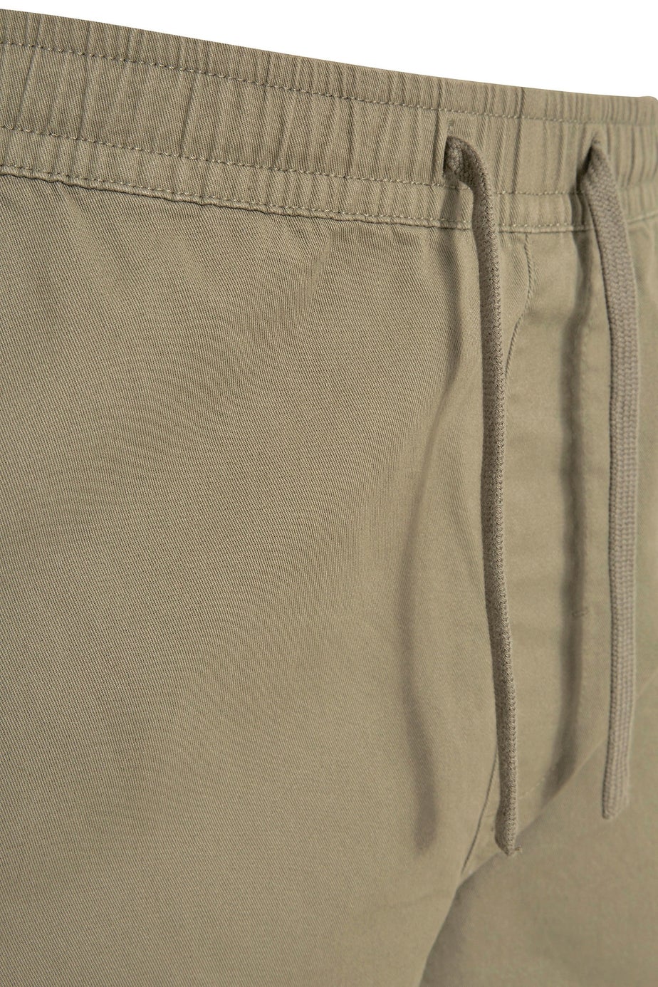BadRhino Stone Brown Stretch Elasticated Waist Chino Shorts