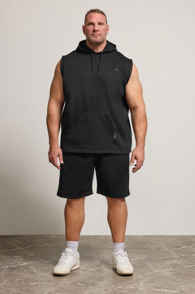 BadRhino Black Essential Jogger Shorts