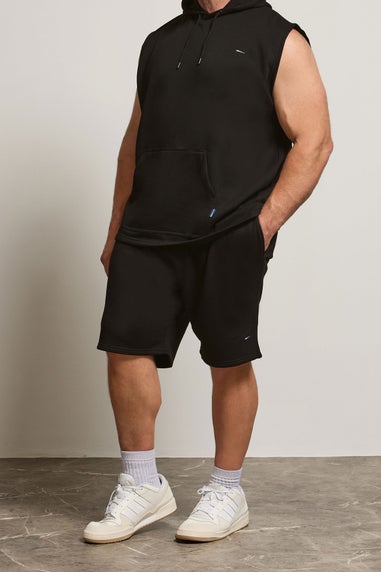 BadRhino Black Essential Jogger Shorts
