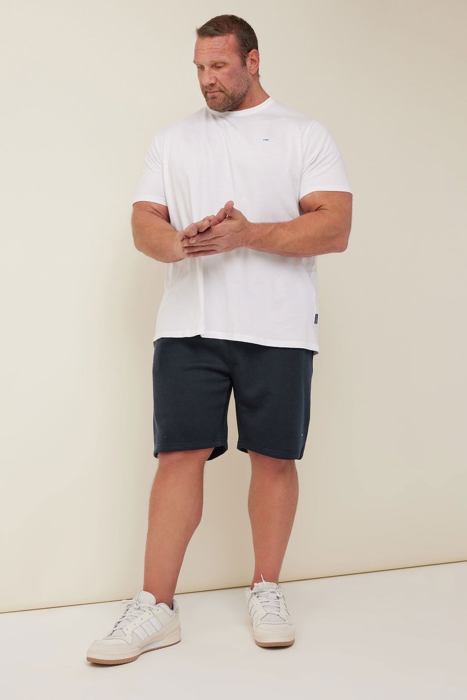 BadRhino Navy Blue Essential Jogger Shorts