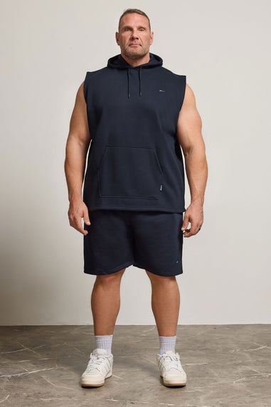 BadRhino Navy Blue Essential Jogger Shorts