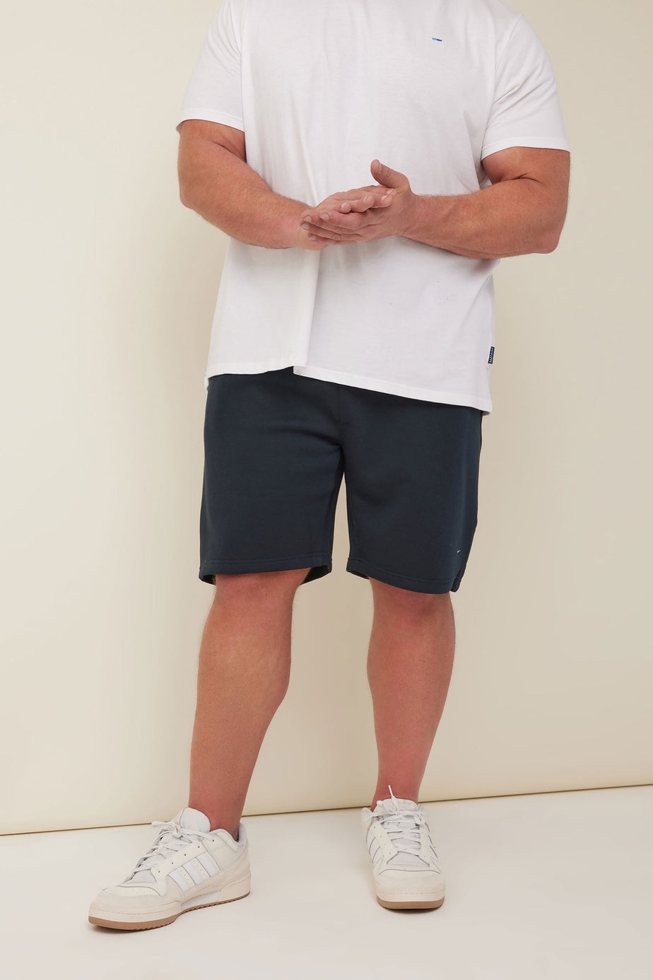 BadRhino Navy Blue Essential Jogger Shorts
