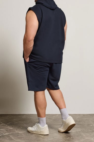 BadRhino Navy Blue Essential Jogger Shorts