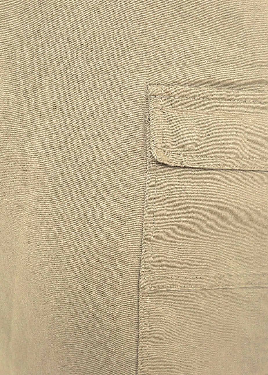 BadRhino Big & Tall Stone Brown Stretch Cargo Shorts