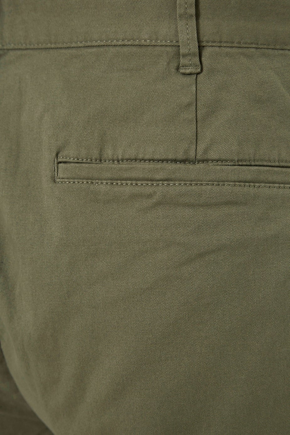 BadRhino Big & Tall Khaki Green Stretch Chino Shorts