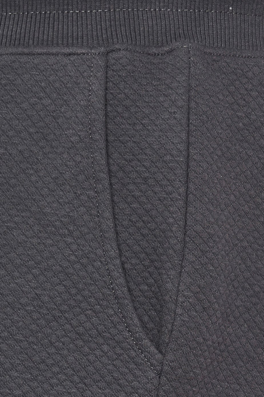 BadRhino Grey Diamond Quilted Shorts