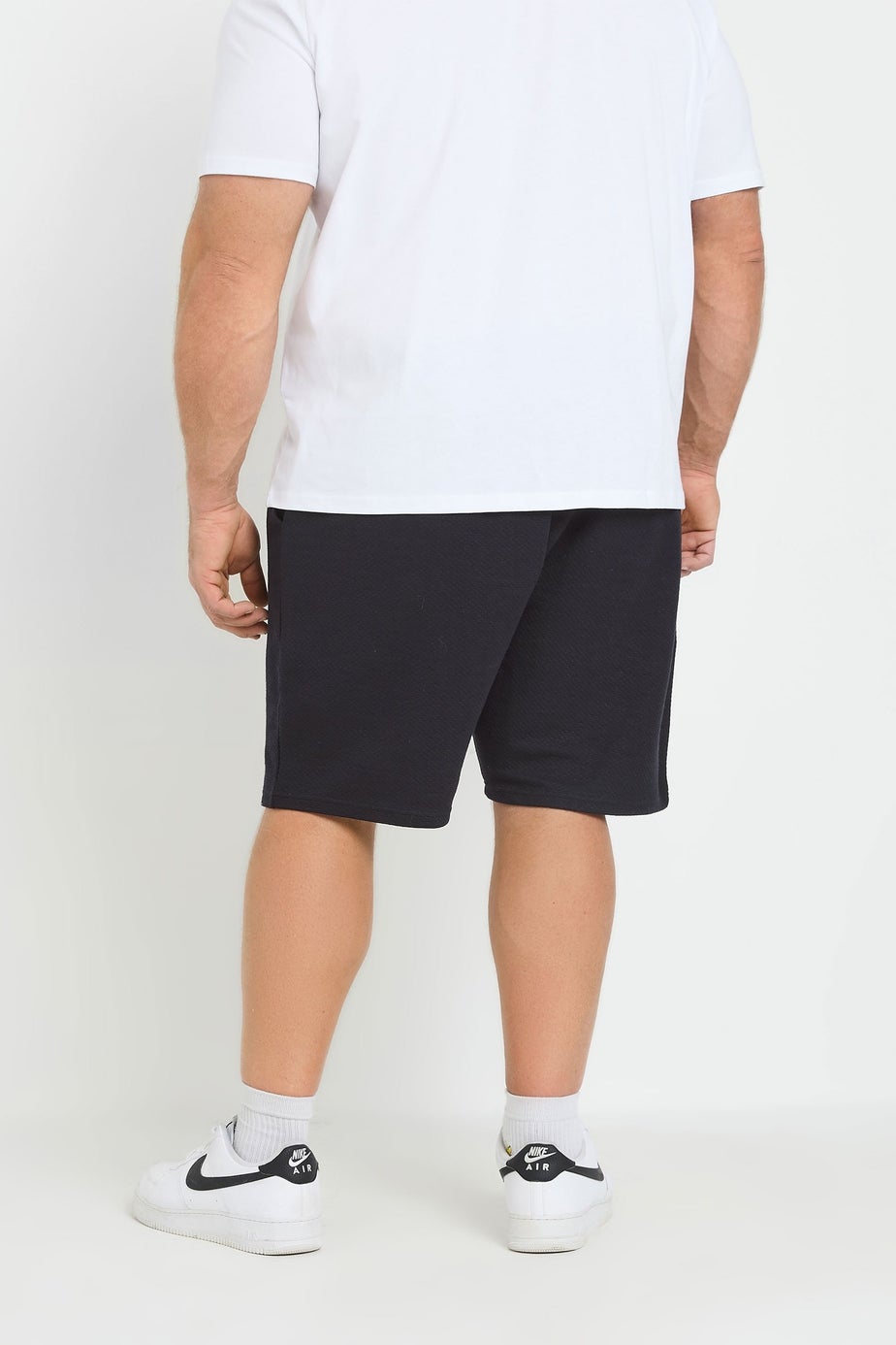 BadRhino Navy Blue Diamond Quilted Shorts