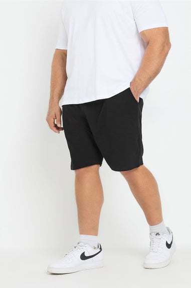 BadRhino Black Ribbed Shorts