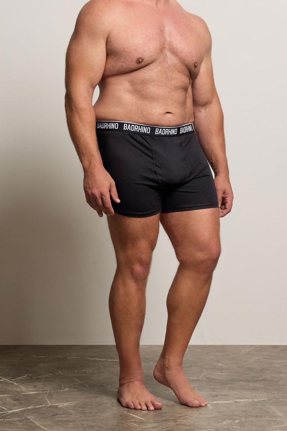 BadRhino 5 Pack Black Boxers