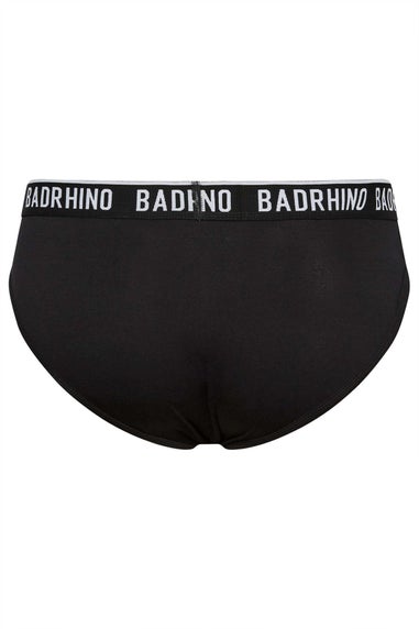 BadRhino 5 Pack Black Briefs